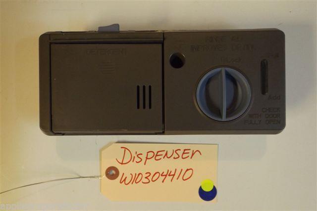 WHIRLPOOL DISHWASHER W10304410 Dispenser USED PART WHIRLPOOL DISHWASHER W10304410 Dispenser USED PART
